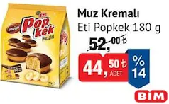 ETİ POPKEK MUZ KREMALI MİNİ KEK 180 G fiyat ve kampanya bilgisi